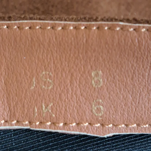 Women's Suede Over The Knee Block Heeled Camel Boots With Lace Up Back Size 8 - Picture 13 of 16